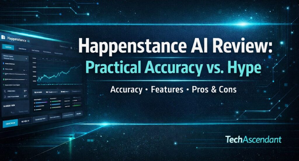 Happenstance AI Review: Practical Accuracy vs. Hype screenshot with features, accuracy, and pros & cons – TechAscendant